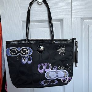 Coach Applique Tote